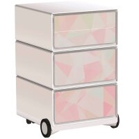 PAPERFLOW easyBox Colour Rollcontainer weiß, bunt...