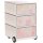PAPERFLOW easyBox Colour Rollcontainer weiß, bunt 61547 4 Auszüge 39,0 x 43,6 x 64,2 cm