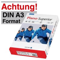 Plano® Kopierpapier Superior DIN A3 80 g/qm 500 Blatt