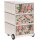 PAPERFLOW easyBox Garden Factory Rollcontainer weiß, bunt 61707 4 Auszüge 39,0 x 43,6 x 64,2 cm