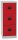 BISLEY Home PFA 3 Hängeregistraturschrank lichtgrau, kardinalrot 3 Schubladen 41,3 x 40,0 x 101,5 cm, 1 St.