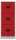BISLEY Home PFA 3 Hängeregistraturschrank lichtgrau, kardinalrot 3 Schubladen 41,3 x 40,0 x 101,5 cm, 1 St.