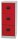BISLEY Home PFA 3 Hängeregistraturschrank lichtgrau, kardinalrot 3 Schubladen 41,3 x 40,0 x 101,5 cm, 1 St.