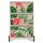 PAPERFLOW easyBox Tropical Rollcontainer weiß, bunt 62737 4 Auszüge 39,0 x 43,6 x 64,2 cm