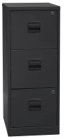 BISLEY Home PFA 3 Hängeregistraturschrank schwarz 3...