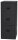 BISLEY Home PFA 3 Hängeregistraturschrank schwarz 3 Schubladen 41,3 x 40,0 x 101,5 cm, 1 St.