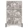 PAPERFLOW easyBox Tropical Rollcontainer weiß, bunt 62471 4 Auszüge 39,0 x 43,6 x 64,2 cm