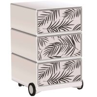 PAPERFLOW easyBox Black & White Rollcontainer...