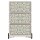 PAPERFLOW easyBox Garden Factory Rollcontainer weiß, bunt 60235 4 Auszüge 39,0 x 43,6 x 64,2 cm