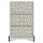 PAPERFLOW easyBox Garden Factory Rollcontainer weiß, bunt 60235 4 Auszüge 39,0 x 43,6 x 64,2 cm