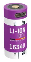 ANSMANN USB-Akku USB-C Li-Ion 16340 850 mAh, 1 St.