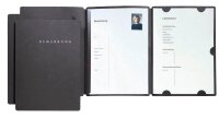 PAGNA Bewerbungsmappen Select DIN A4 schwarz, 3 St.