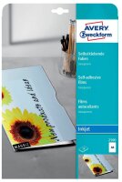 AVERY Zweckform InkJetfolien 2500 klar, 10 St.