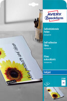 AVERY Zweckform InkJetfolien 2500 klar, 10 St.