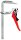 Bessey Hebelzwinge Vergütungsstahl 200 / 100 mm