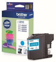 brother LC-221C cyan Druckerpatrone