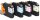 brother LC-221BK/C/M/Y schwarz, cyan, magenta, gelb Druckerpatronen, 4er-Set