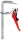 Bessey Hebelzwinge Vergütungsstahl 400 / 120 mm