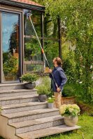 GARDENA Waschbürste für wasserführenden Stiel Cleansystem soft flex
