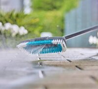 GARDENA Waschbürste für wasserführenden Stiel Cleansystem hard