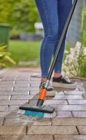GARDENA Metall wasserführender Stiel für Gartenschlauch cleansystem M