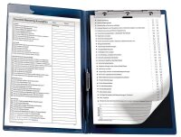 AVERY Zweckform Klemmbrettmappe 2301 DIN A4 blau Karton,...