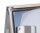 update displays Kundenstopper silber DIN A1 2 Fächer 63,7 x 80,0 x 100,5 cm, 1 St.