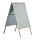 update displays Kundenstopper silber DIN A1 2 Fächer 63,7 x 80,0 x 100,5 cm, 1 St.