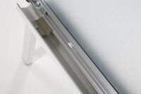 update displays Kundenstopper silber DIN A0 2 Fächer 88,4 x 91,0 x 123,2 cm, 1 St.