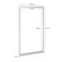 update displays  Klapprahmen silber 45,0 x 62,4 cm, 1 St.