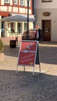 update displays Kundenstopper silber DIN A1 2 Fächer 63,7 x 80,0 x 100,5 cm, 1 St.