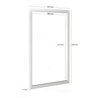 update displays  Klapprahmen silber 32,7 x 45,0 cm, 1 St.