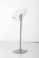 update displays Prospektständer silber DIN A4 25,0 x 33,0 x 100,0 cm, 1 St.