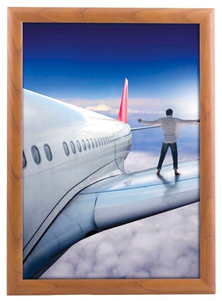 update displays  Klapprahmen braun 45,0 x 62,4 cm, 1 St.
