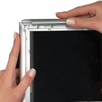 update displays  Klapprahmen Easy-Fix silber 87,1 x 121,9 cm, 1 St.