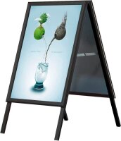 update displays Kundenstopper schwarz DIN A1 2...