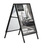 update displays Kundenstopper schwarz DIN A1 2...