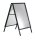 update displays Kundenstopper schwarz DIN A1 2 Fächer 63,7 x 80,0 x 100,5 cm, 1 St.