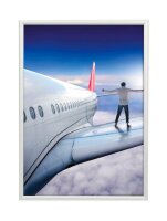update displays  Klapprahmen silber 87,1 x 121,9 cm, 1 St.