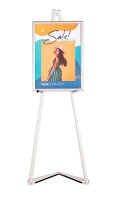 update displays Staffelei weiß 53,6 x 30,9 x 150,0...