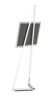 update displays Staffelei weiß 53,6 x 30,9 x 150,0 cm, 1 St.