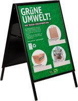update displays Kundenstopper schwarz DIN A1 2...