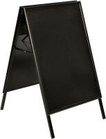 update displays Kundenstopper schwarz DIN A1 2 Fächer 62,4 x 80,0 x 100,5 cm, 1 St.