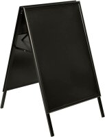 update displays Kundenstopper schwarz DIN A1 2 Fächer 62,4 x 80,0 x 100,5 cm, 1 St.