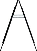 update displays Kundenstopper HardLine PLUS schwarz DIN A1 2 Fächer 62,9 x 80,0 x 110,0 cm, 1 St.