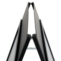 update displays Kundenstopper HardLine PLUS schwarz DIN A1 2 Fächer 62,9 x 80,0 x 110,0 cm, 1 St.