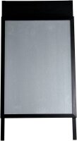update displays Kundenstopper HardLine PLUS schwarz DIN A1 2 Fächer 62,9 x 80,0 x 110,0 cm, 1 St.