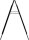 update displays Kundenstopper HardLine PLUS schwarz DIN A1 2 Fächer 62,9 x 80,0 x 110,0 cm, 1 St.