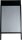 update displays Kundenstopper HardLine PLUS schwarz DIN A1 2 Fächer 62,9 x 80,0 x 110,0 cm, 1 St.