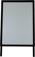update displays Kundenstopper HardLine schwarz DIN A1 2 Fächer 62,9 x 75,0 x 100,5 cm, 1 St.